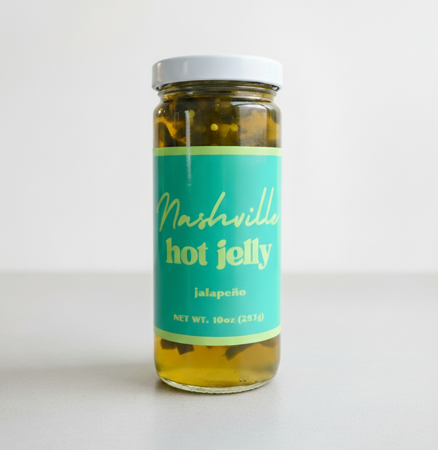 Jalapeño Pepper Jelly - Nashville Hot Small Batch Spread
