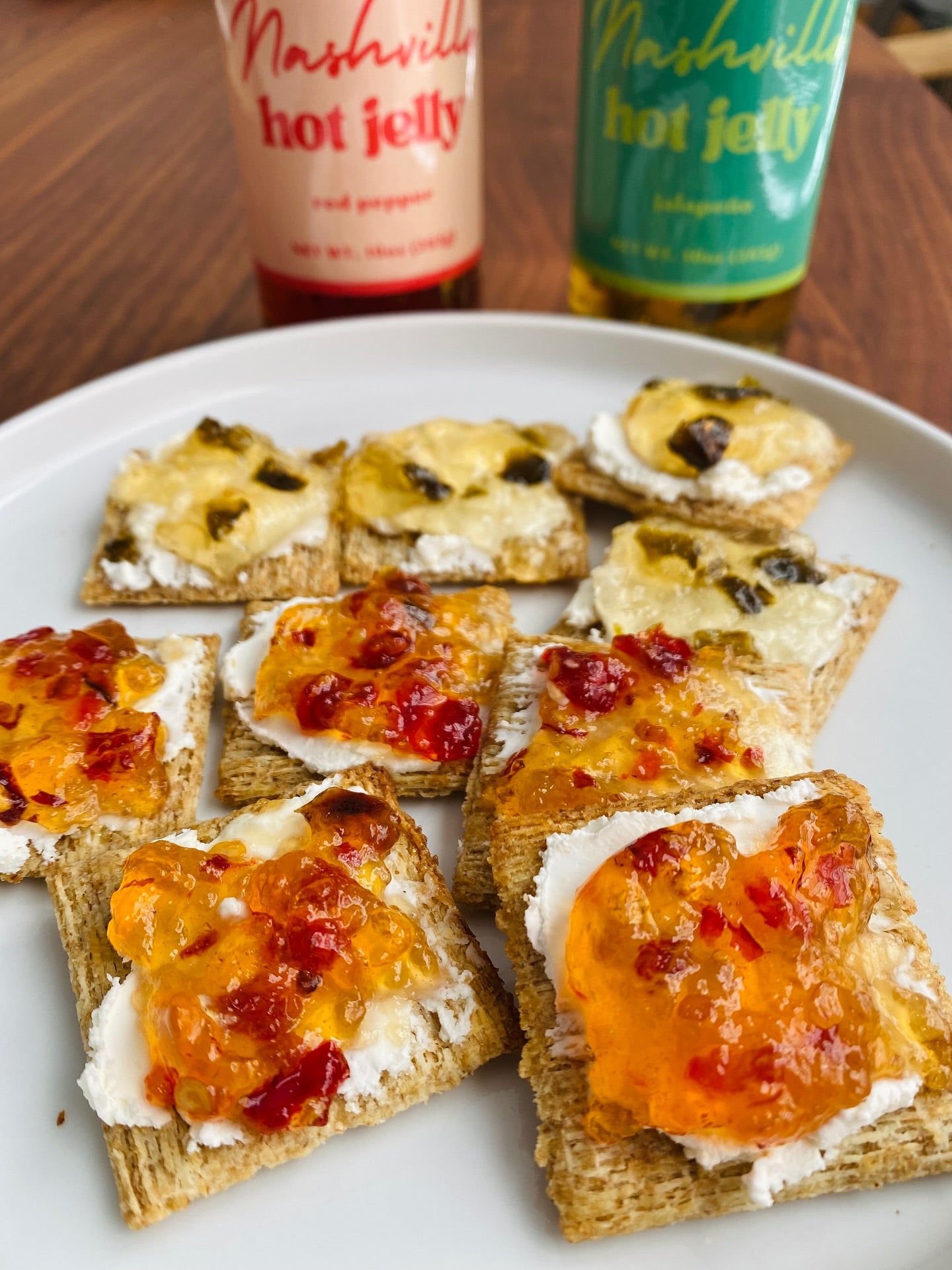 Red Pepper Jelly - Nashville Hot Spicy Gourmet Spread